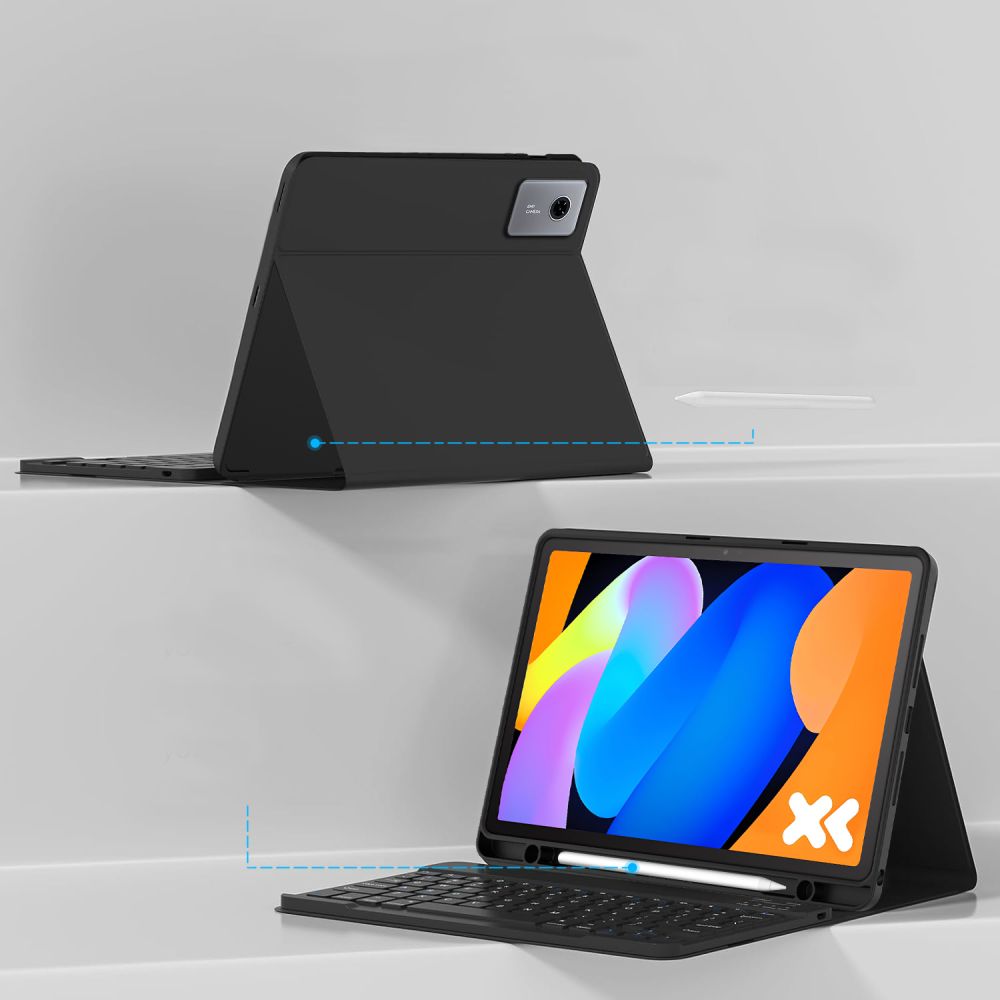Tech-Protect SC Pen + Keyboard Case til Lenovo Idea Tab 11.0 TB-336 - sort