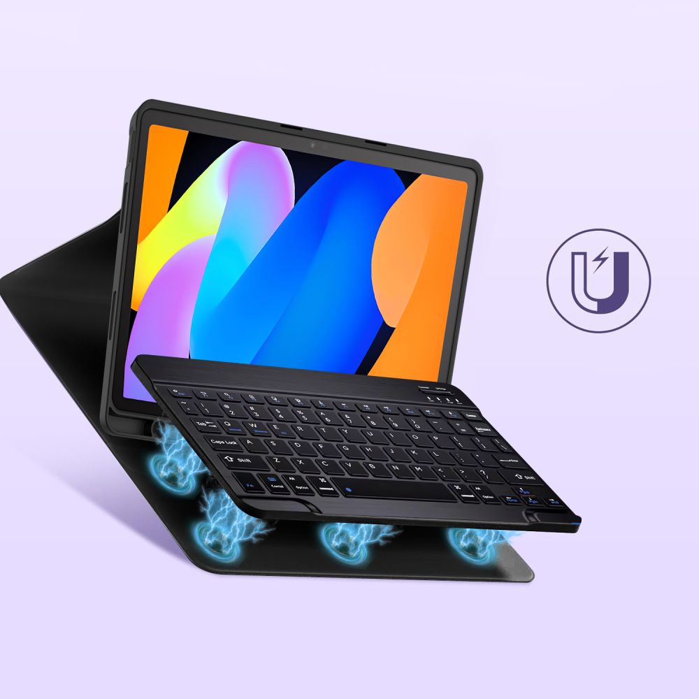 Tech-Protect SC Pen + Keyboard Case til Lenovo Idea Tab 11.0 TB-336 - sort
