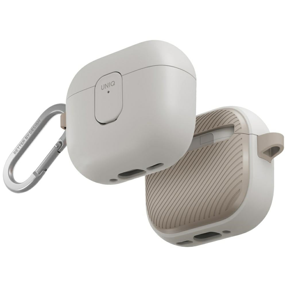 Uniq Clyde Lock Case til AirPods 4 - Beige