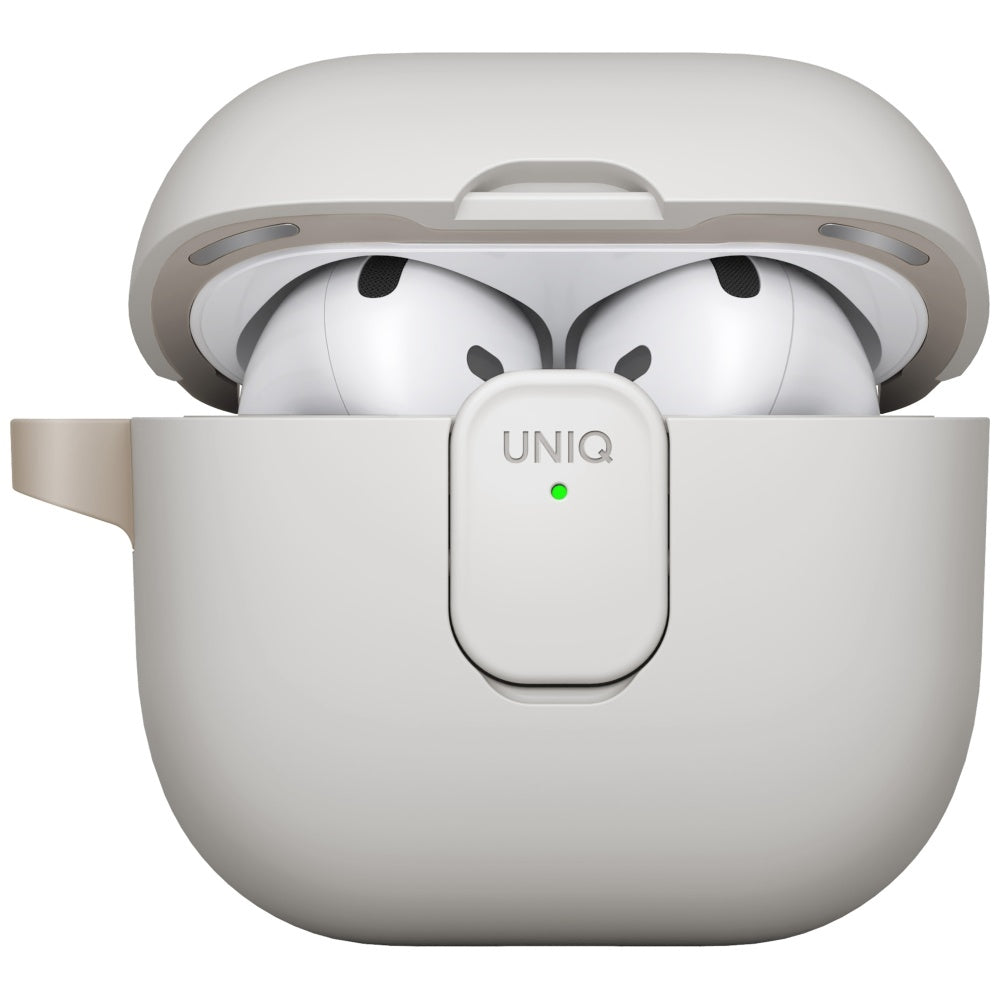 Uniq Clyde Lock Case til AirPods 4 - Beige