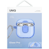 Uniq Glase Pro Case til AirPods 4 - Blå