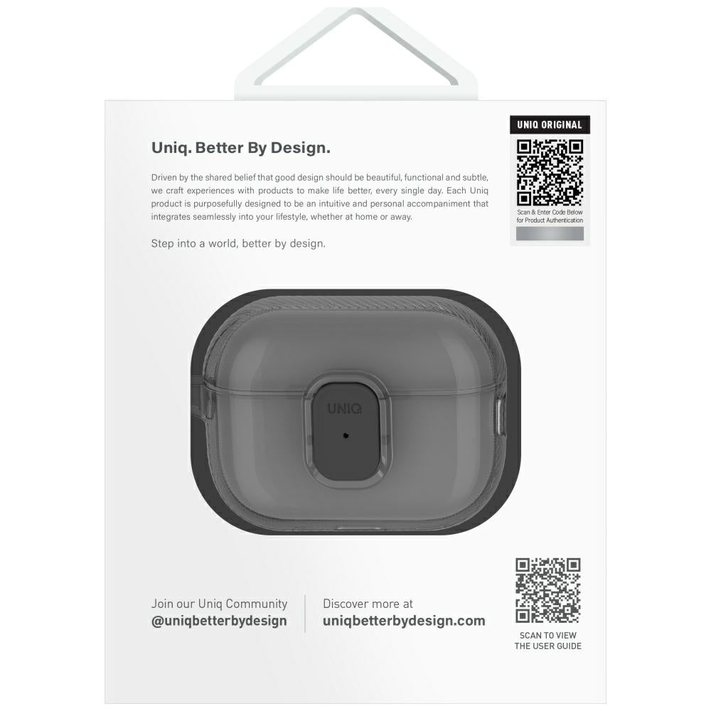 Uniq Glase Pro Case til AirPods Pro 2 - Orange