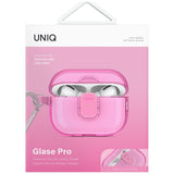 Uniq Glase Pro Case til AirPods Pro 2 - Pink