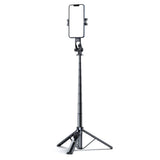 Wozinsky Selfie stick WC1Y30S telescopic tripod 1.3m with phone holder - black
