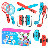 Nintendo Switch Sports 10-i-1 Family Accessory Pack - Rød og blå