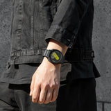 Spigen Rugged Armor Pro Strap for Samsung Galaxy Watch 8 44mm - Matte Black