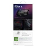 Uniq Hybrid Bytearmor case til Nintendo Switch 2 - sort