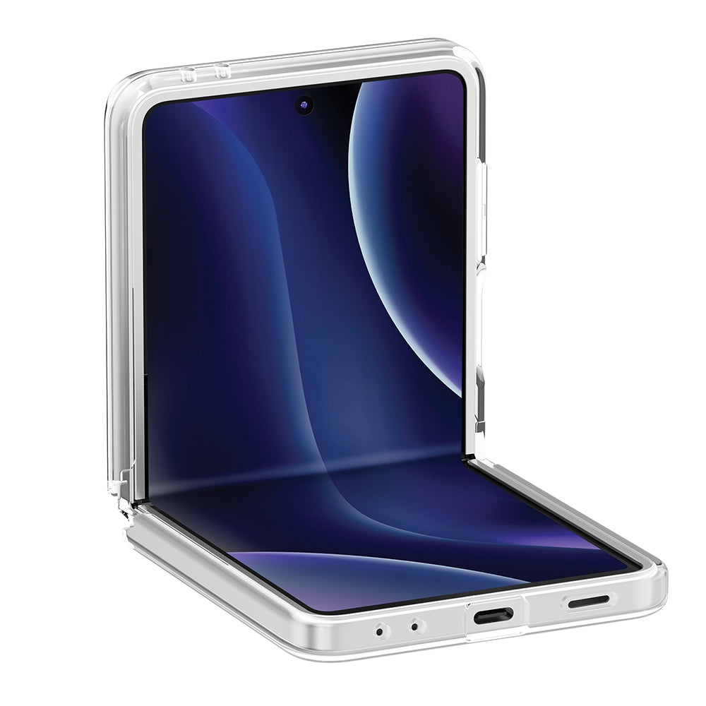 Uniq LifePro Xtreme Magclick opladningsfoder til Samsung Galaxy Z Flip 7 - gennemsigtigt