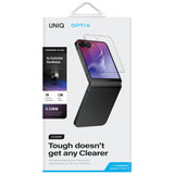 Uniq Optix Clear temperet glas til Samsung Galaxy Z Flip 7