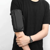 Wozinsky WSDB-B-armbånd telefonpose til løb - sort