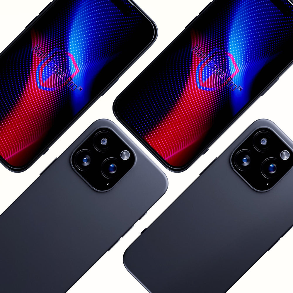 3mk Matt Case Pro til Apple iPhone 16 Pro - Matte Black