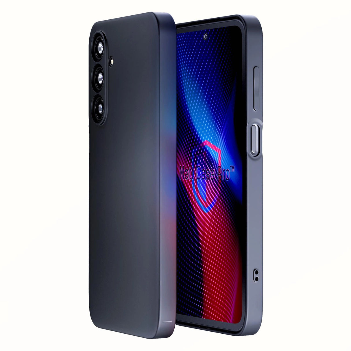 3mk Matt Case Pro til Samsung Galaxy M35 5G - matt sort