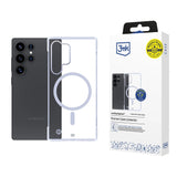 3mk Just20g MagCase til Samsung Galaxy S25 Ultra - Gennemsigtig