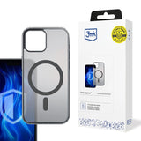 3mk Frosty MagCase til iPhone 14 - sort