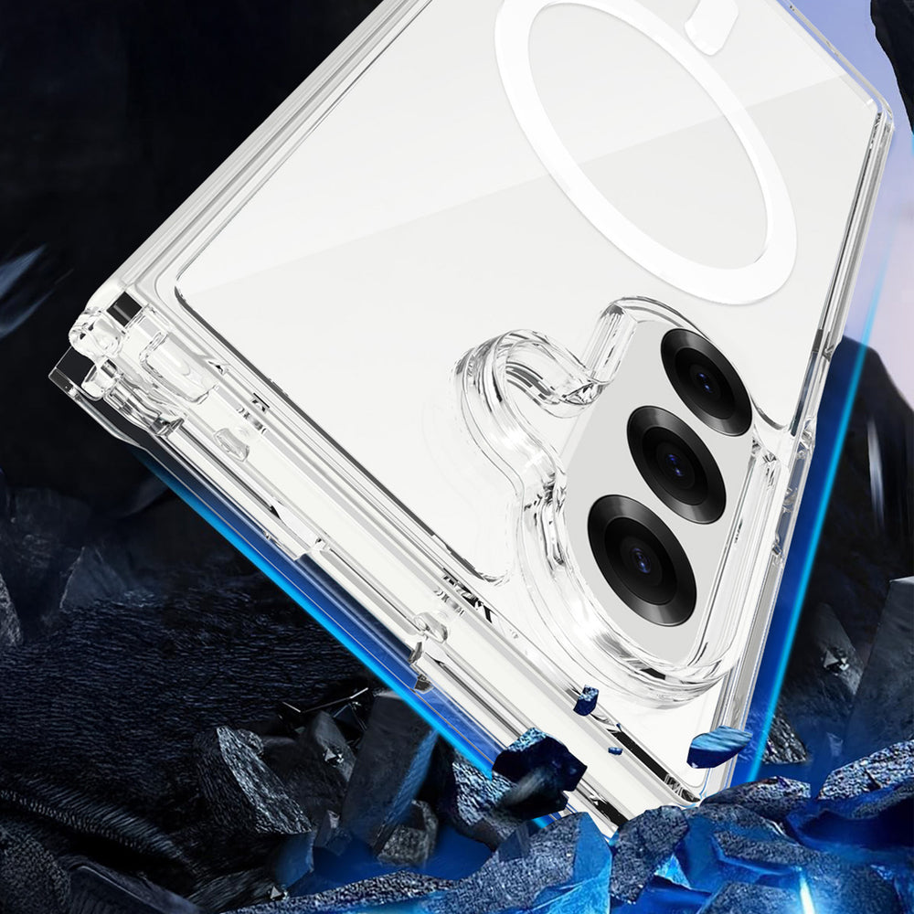 3mk Armor MagCase for Samsung Galaxy Z Fold 7 - Transparent