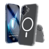 3mk Armor MagCase til iPhone 16 Plus - Gennemsigtig