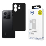 3mk Matt Case Pro-hylster til Xiaomi Redmi Note 14 4G - matt sort