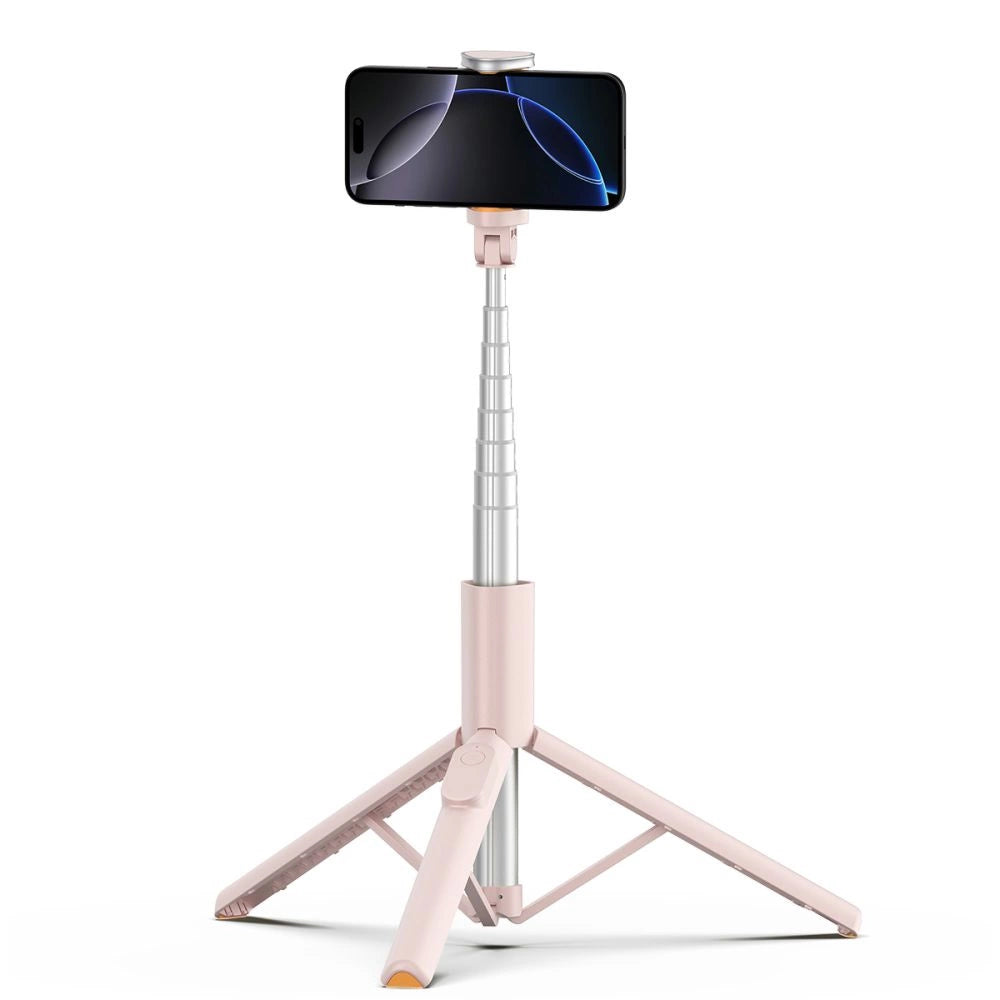 Selfie Stick Tech-Protect L09S med Stativ - Pink