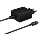 Samsung EP-TA845EWE 45W Wall Charger med USB-C-kabel Samsung EP-DW767JWE 45W 1.8m (OOB Bulk - Replacement Packaging) - sort