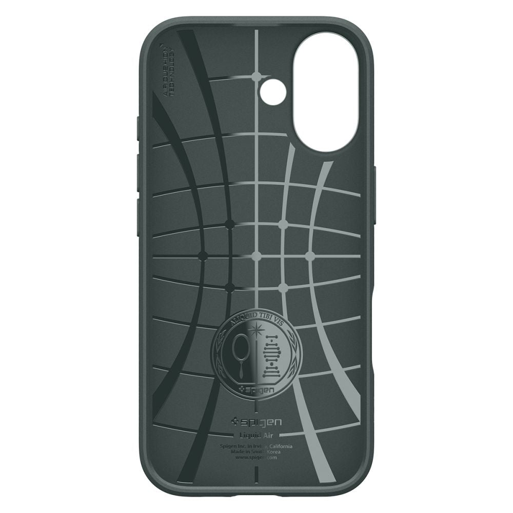 Spigen Liquid Air Case til iPhone 17 - Grøn