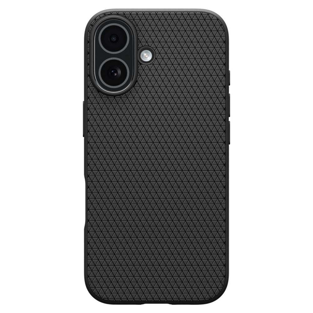 Spigen Liquid Air Case til iPhone 17 - Matte sort