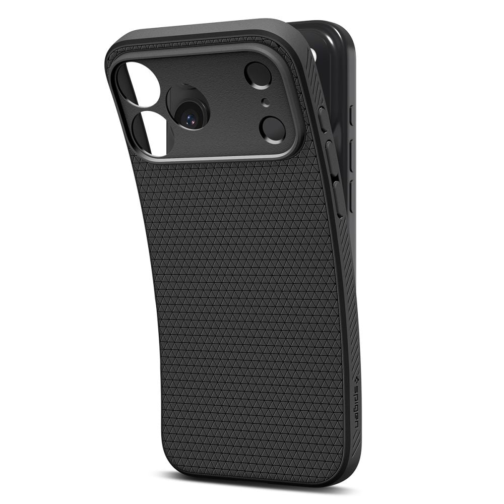 Spigen Liquid Air Case til iPhone 17 Pro - Matte Black