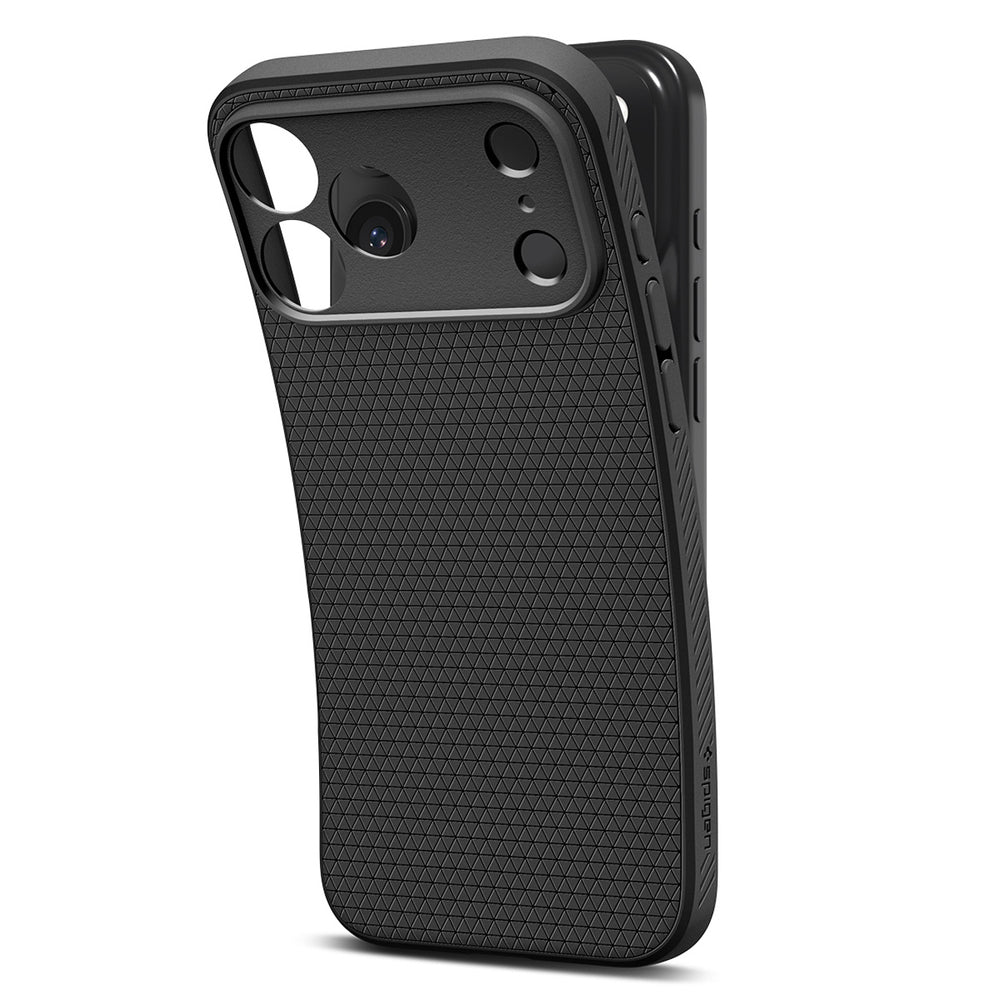 Spigen Liquid Air Case til iPhone 17 Pro Max - Matte Black
