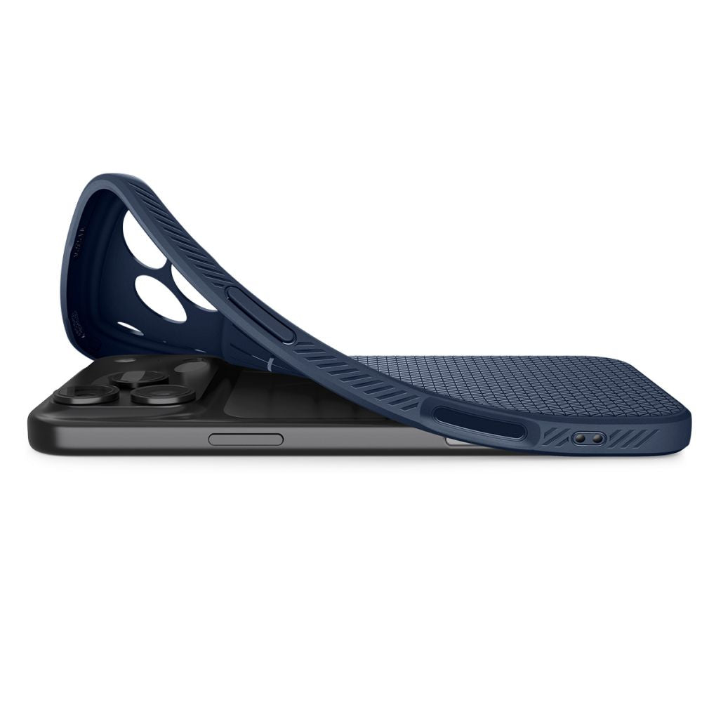 Spigen Liquid Air Case til iPhone 17 Pro Max - Blå