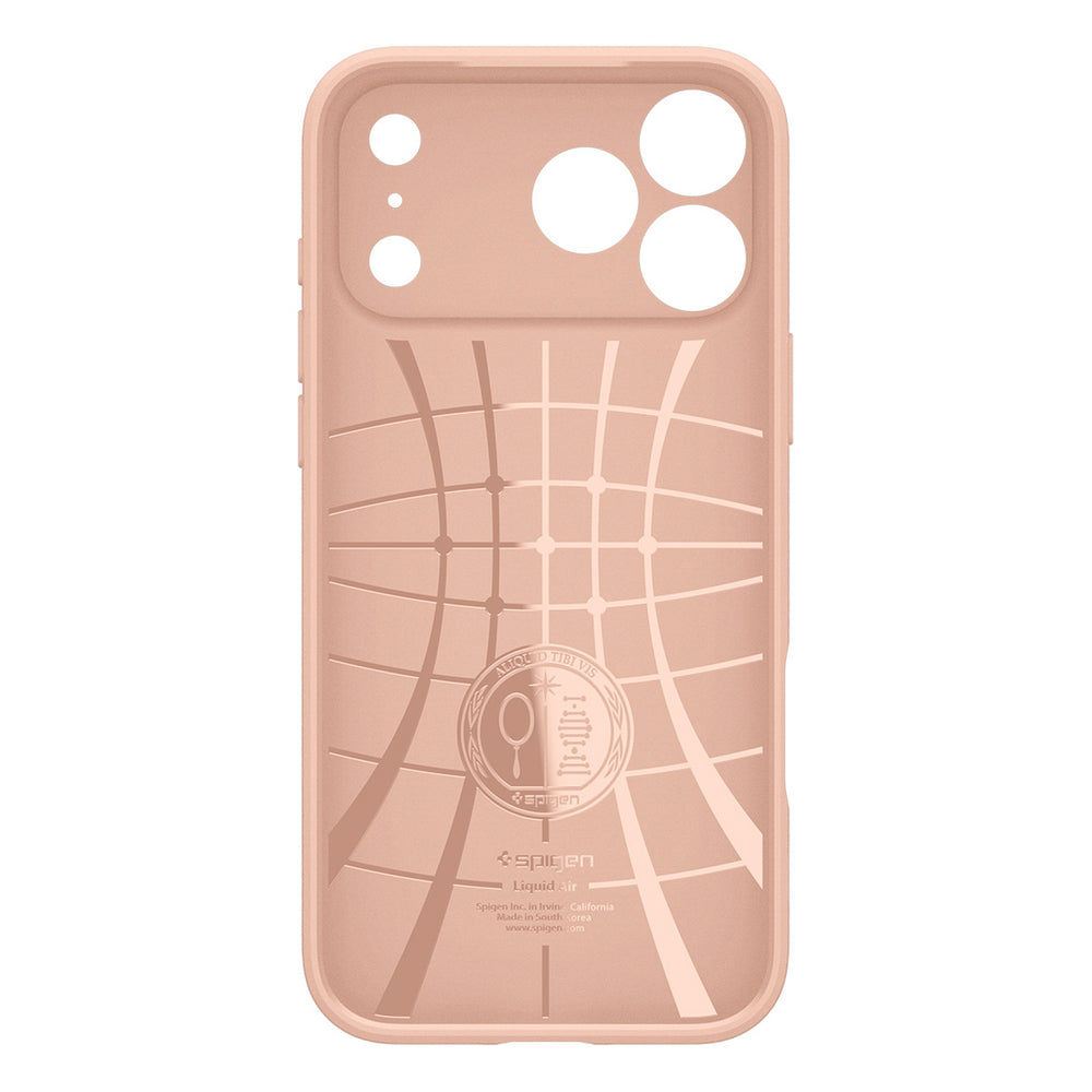 Spigen Liquid Air Case til iPhone 17 Pro - Titanium Pink