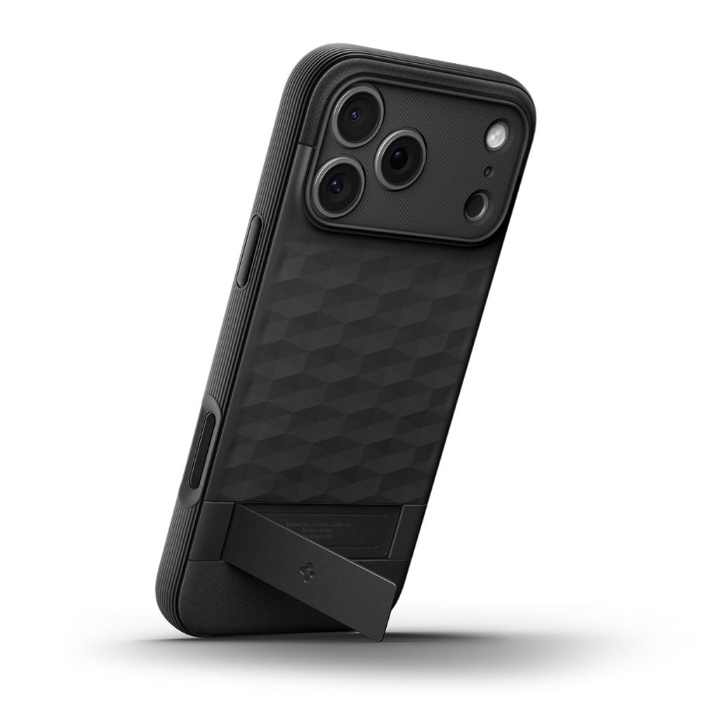 Spigen Parallax "S" MagSafe Case til iPhone 17Pro - Matte Black