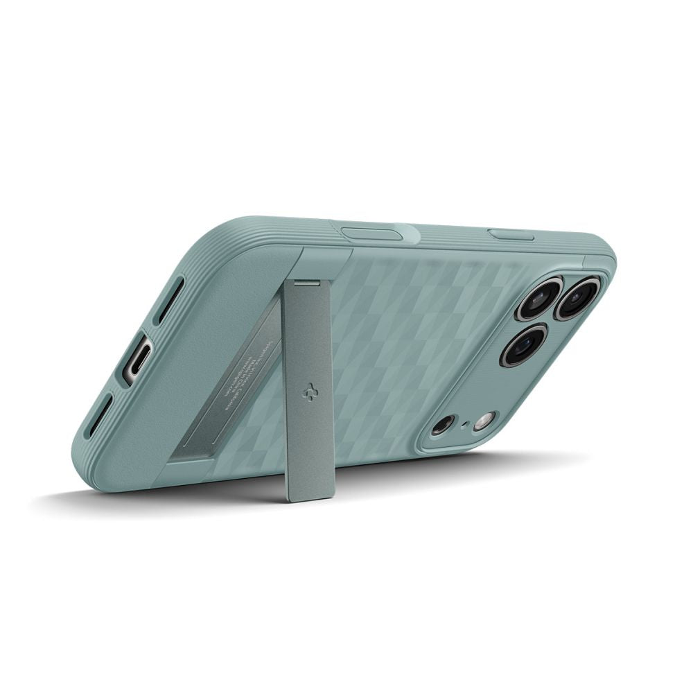 Spigen Parallax "S" MagSafe Case til iPhone 17 Pro Max - Grøn
