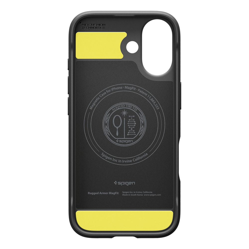 Spigen Rugged Armor Mag MagSafe Case for iPhone 17 - Matte Black
