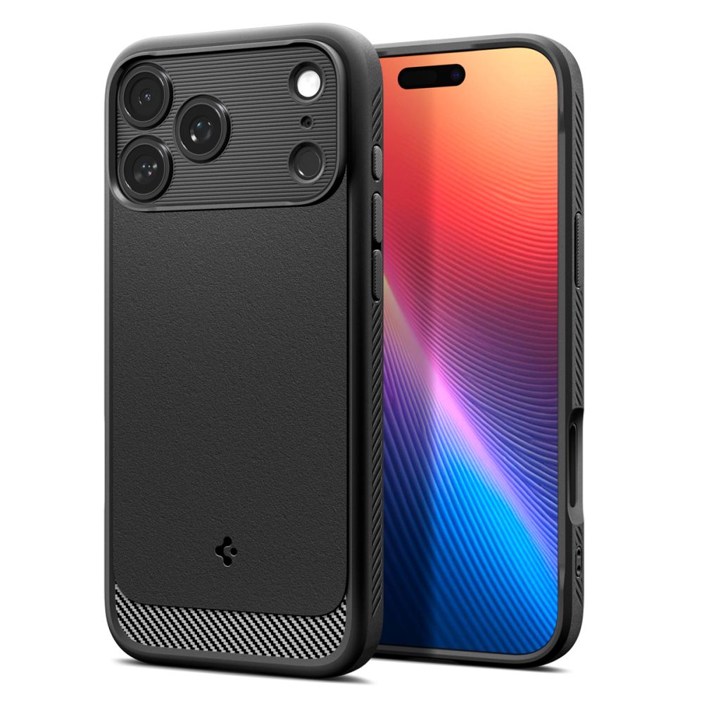 Spigen Rugged Armor Mag MagSafe Case for iPhone 17 Pro Max - Matte Black