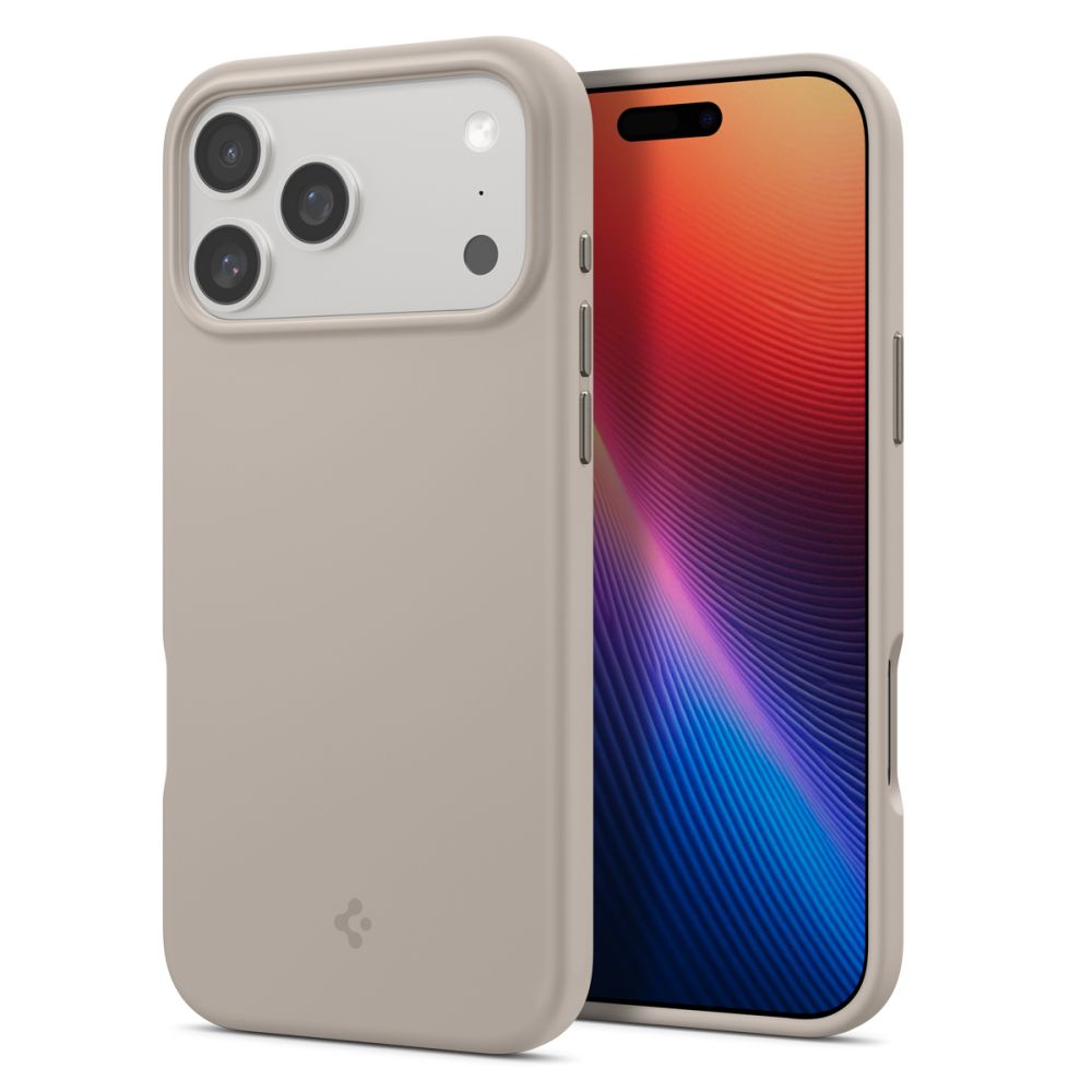 Spigen Silicone Fit MagSafe Case til iPhone 17 Pro Max - Grå