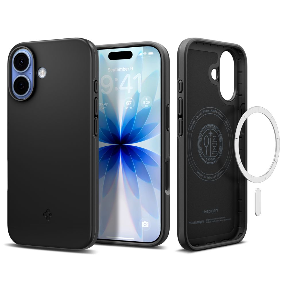 Spigen Thin Fit MagSafe Case for iPhone 17 - Black