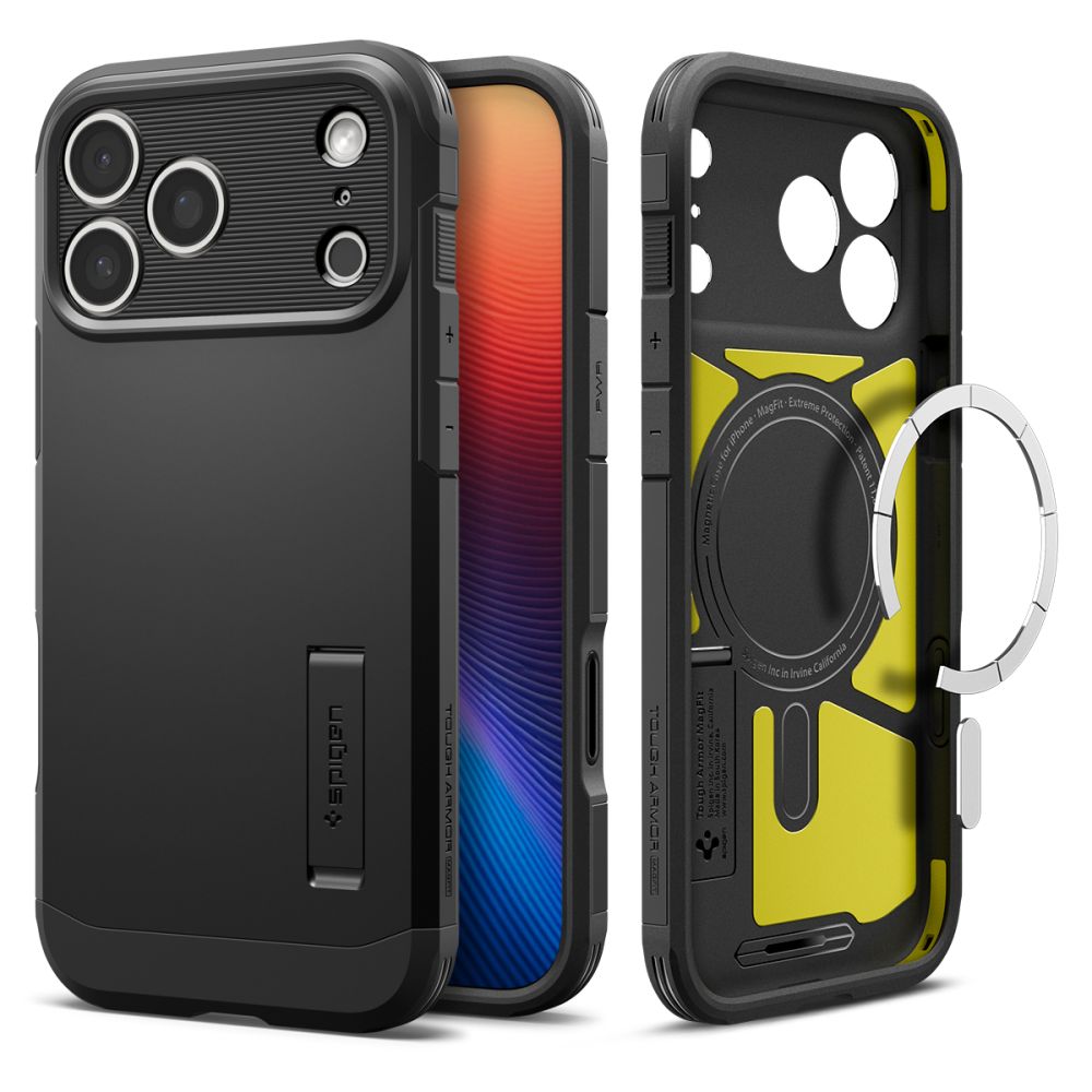 Spigen Tough Armor "T" MagSafe case for iPhone 17 Pro Max - black