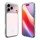 Spigen Ultra Hybrid "T" MagSafe Case til iPhone 17 Pro Max - Klar og hvid