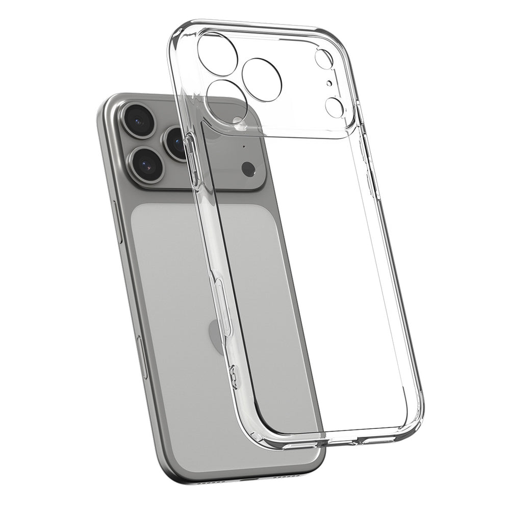 Spigen Ultra Hybrid Case til iPhone 17 Pro - Gennemsigtig