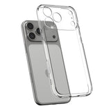 Spigen Ultra Hybrid Case til iPhone 17 Pro - Gennemsigtig