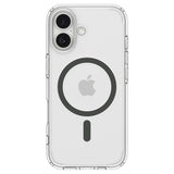 Spigen Ultra Hybrid MagSafe Case til iPhone 17 - Clear Gray