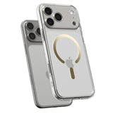 Spigen Ultra Hybrid MagSafe Case til iPhone 17 Pro - gennemsigtigt guld