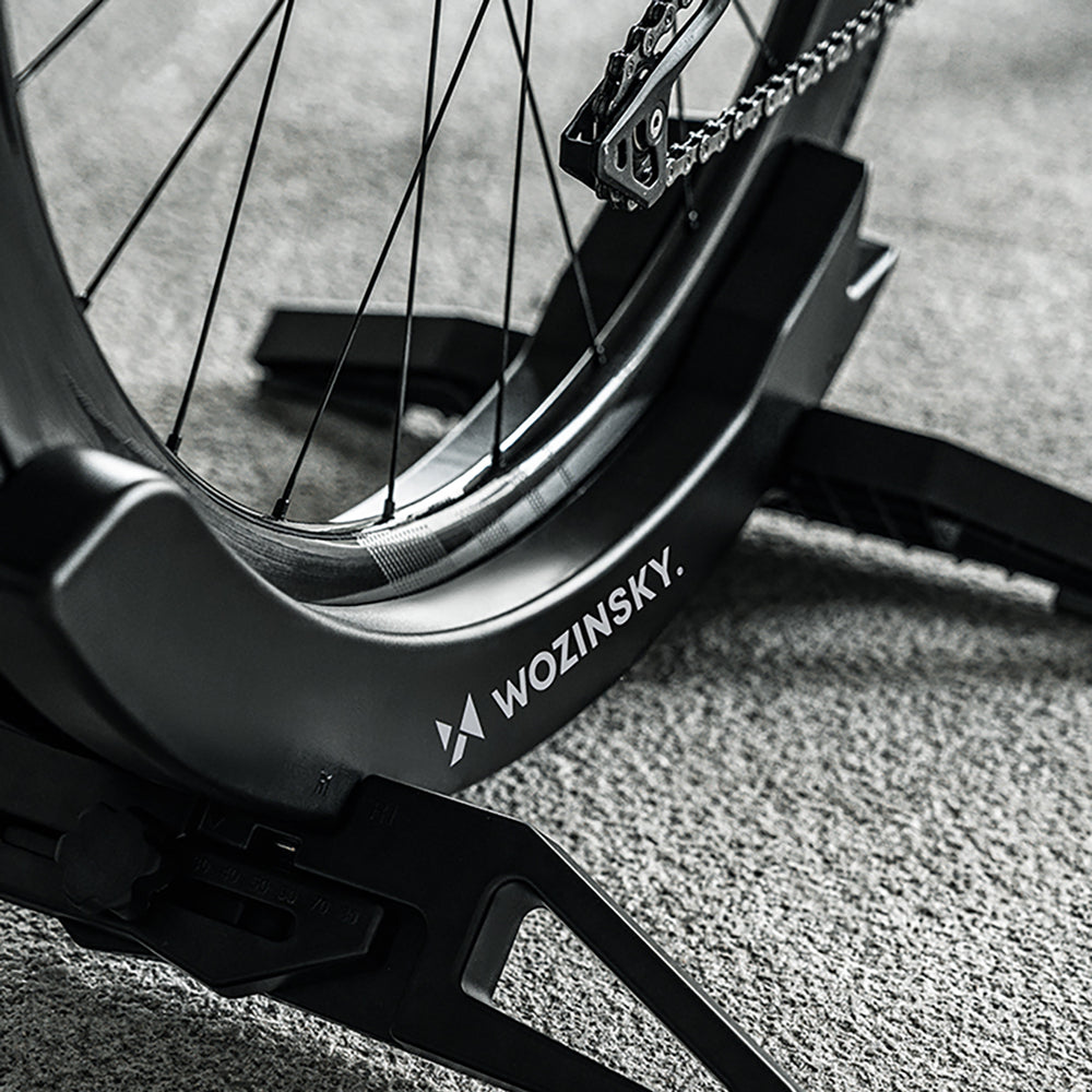 Wozinsky WSR-02 cykelstativ, stabil, til cykelhjul - sort