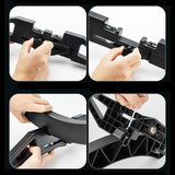 Wozinsky WSR-02 cykelstativ, stabil, til cykelhjul - sort