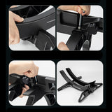 Wozinsky WSR-02 cykelstativ, stabil, til cykelhjul - sort