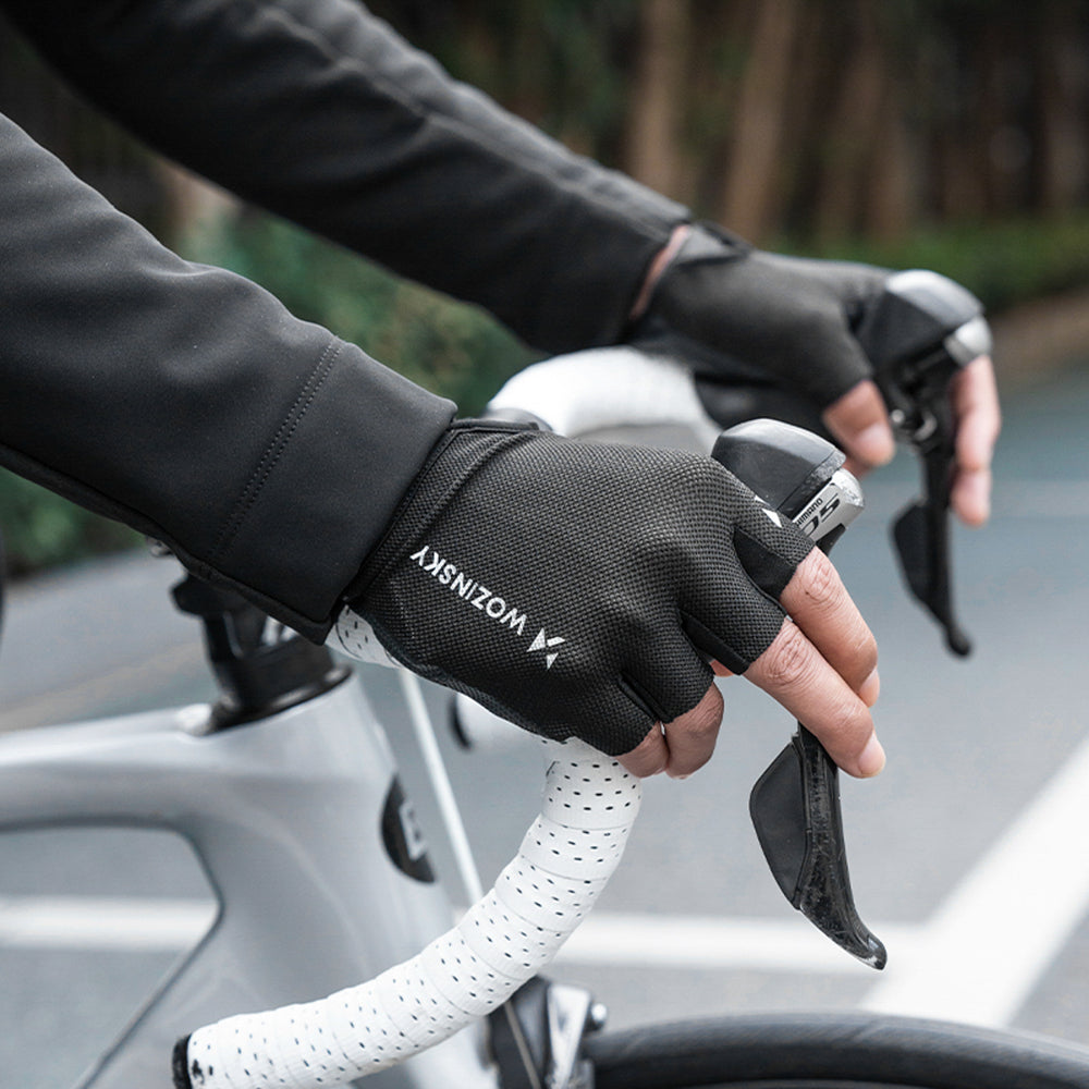 Wozinsky WRR-01L cykelhandsker størrelse L - sort