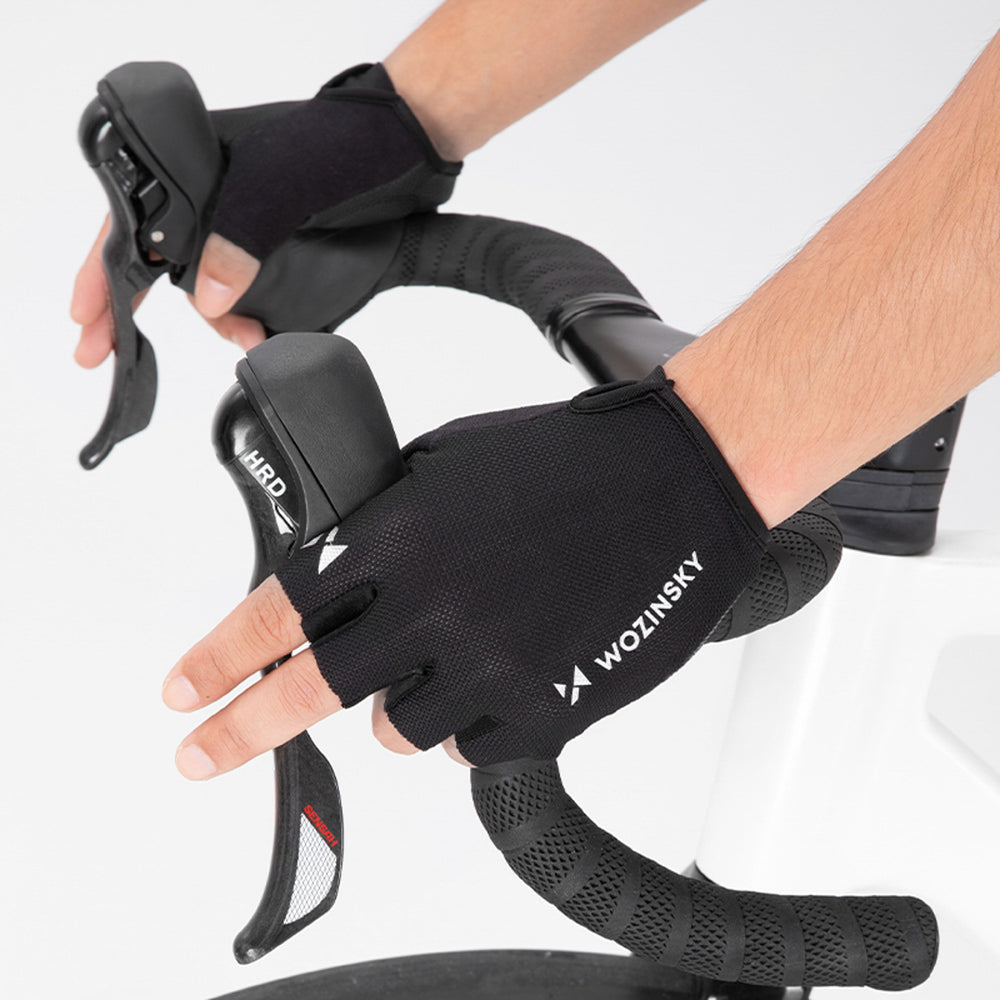 Wozinsky WRR-01XL Cykelhandsker størrelse XL - sort