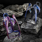 Wozinsky WUR-01BP Bike Bottle Holder Basket - Blå og lilla