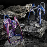 Wozinsky WUR-01BB Bike Bottle Holder Basket - sort og blå