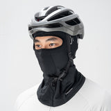 Wozinsky WKM-02B Balaclava Ansigtsmaske Motorcykel Cykel Balaclava med Briller Hul - sort