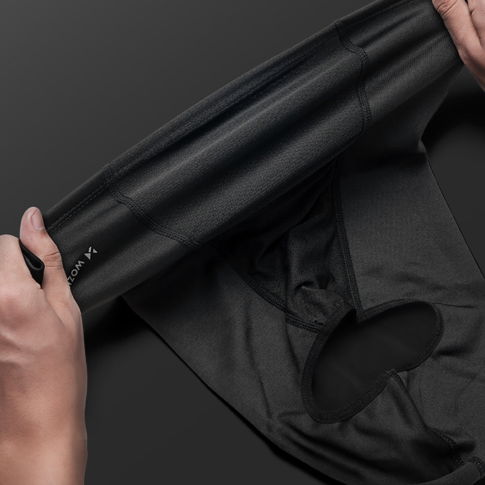 Wozinsky WKM-03B ansigtsmaske motorcykel cykel vinter balaclava - sort